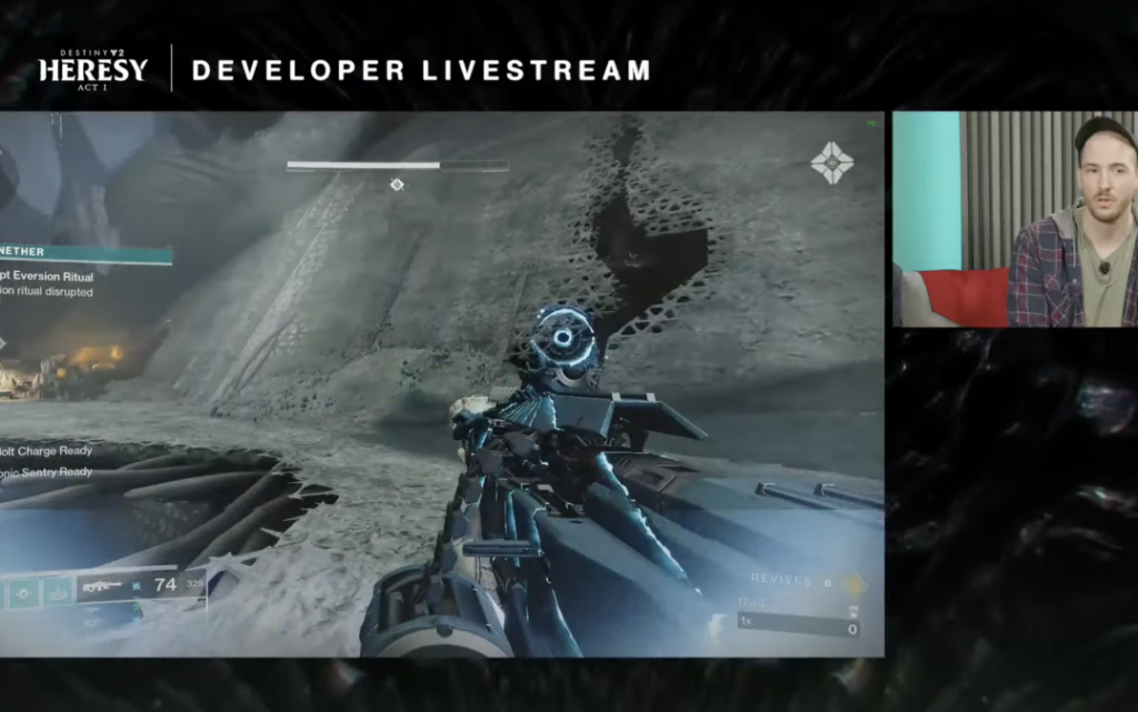 Destiny 2's The Nether locale.